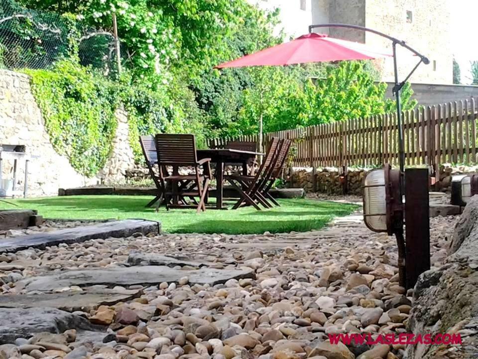 Casa Rural Las Lezas Biel Habitación foto